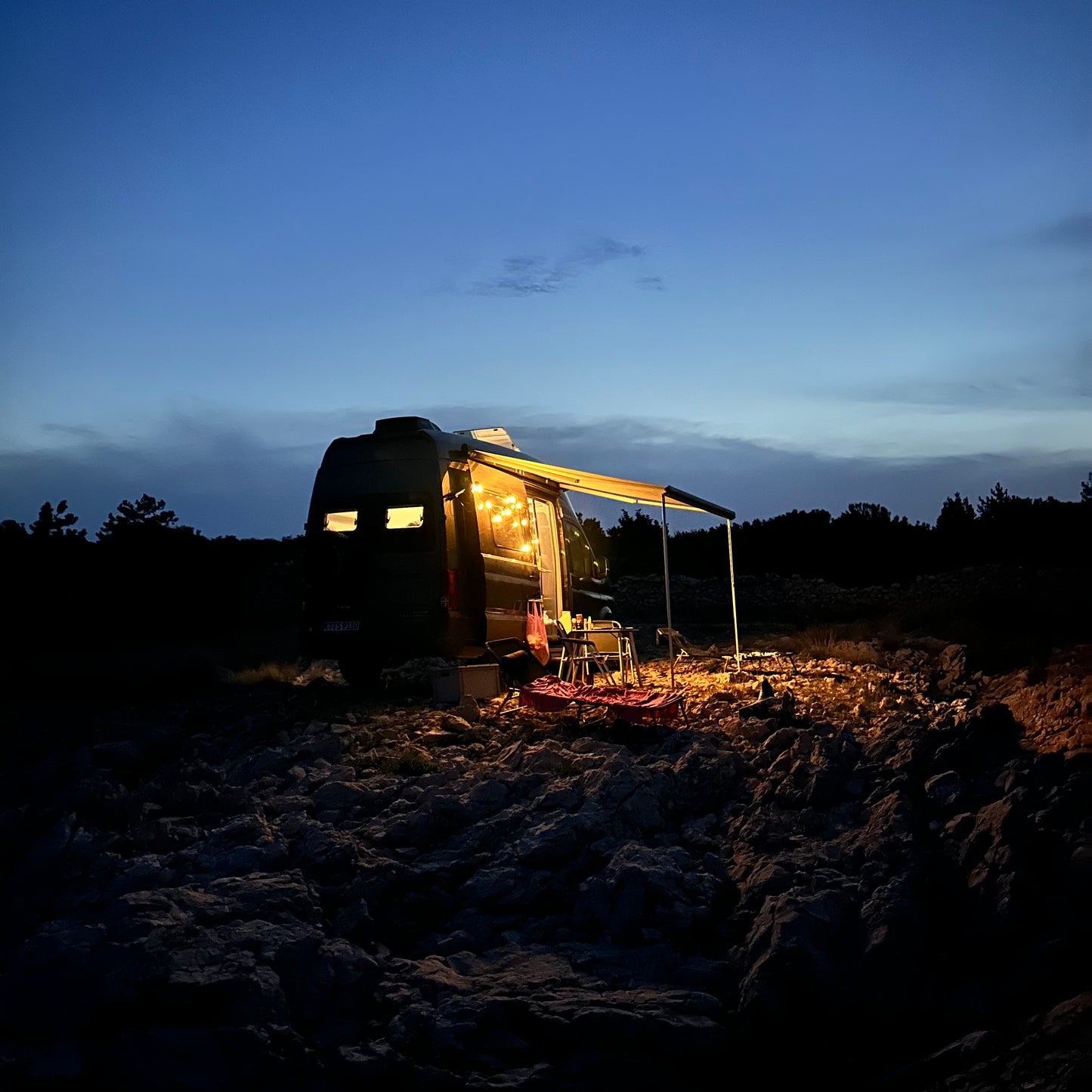 campning lichterkette magnetisch solad led