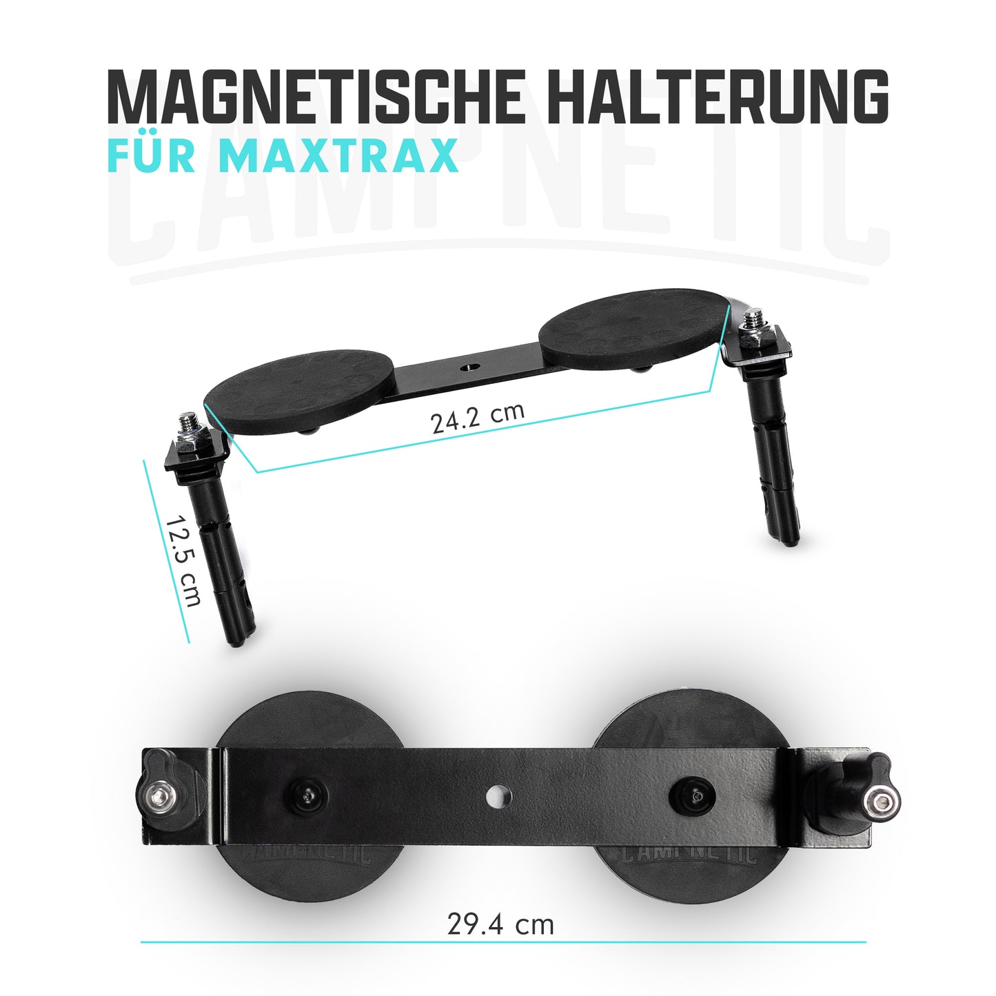 MaxTrax Halterung magnetisch magnethalterung sandboards sandbleche