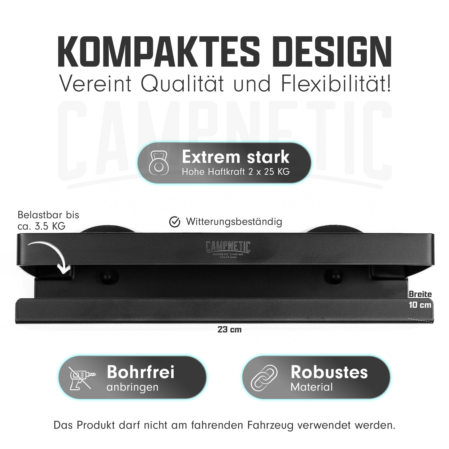 Magnetisches Regal Gewürzregal Körbchen Magnetregal campingregal