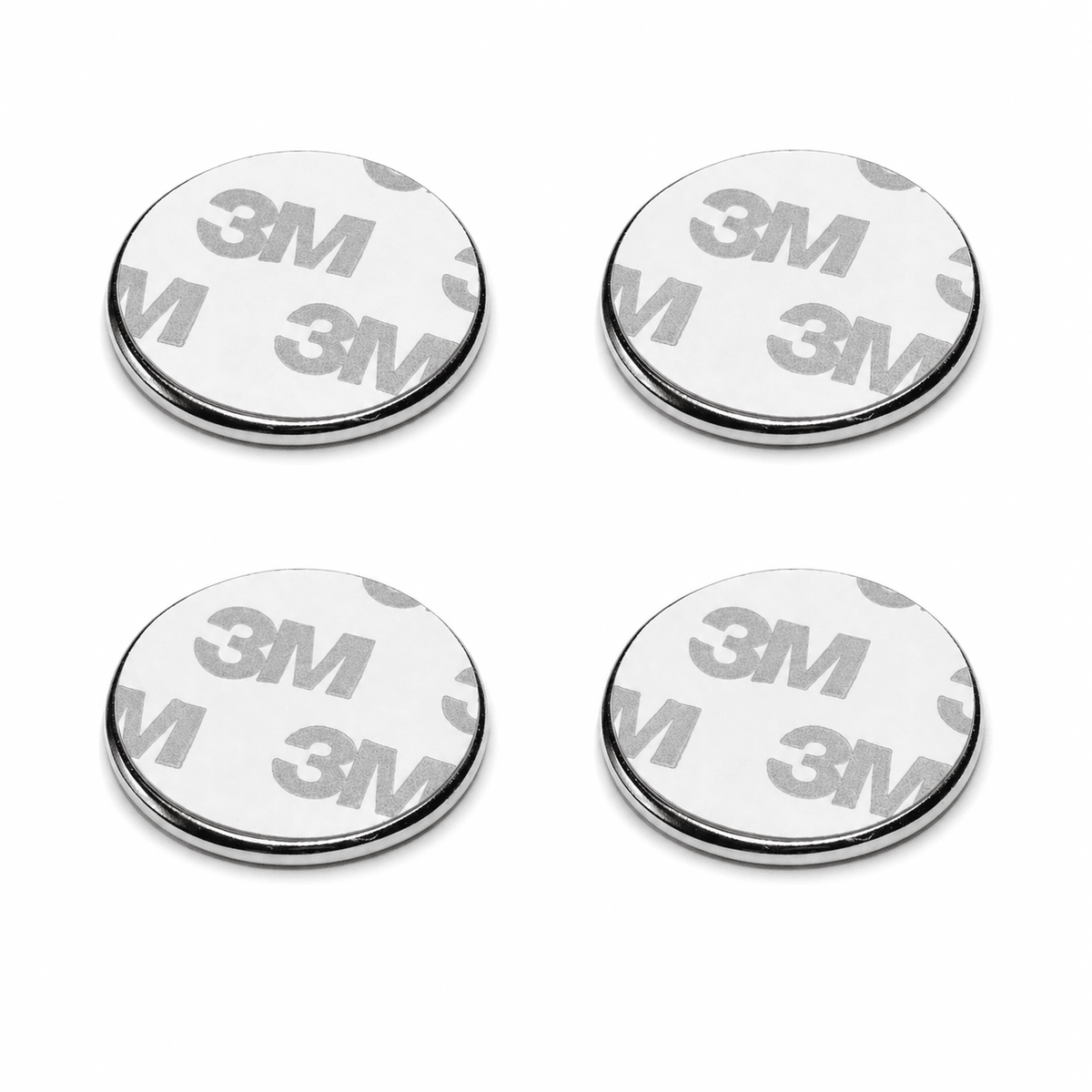 Selbstklebende Magnete mit 3M Klebefolie im 4er Set – starke Klebemagnete für Camper und Vanlife