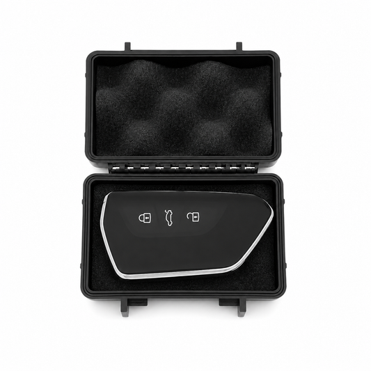 Sicher versteckte AirTag Schlüsselbox mit Magnet für Camping und Outdoor Nutzung
