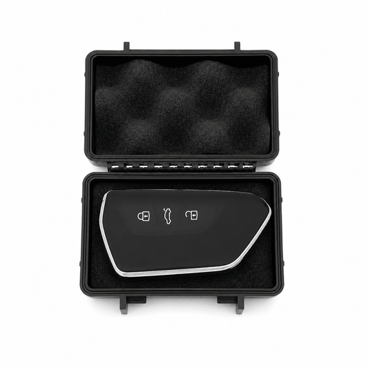 Sicher versteckte AirTag Schlüsselbox mit Magnet für Camping und Outdoor Nutzung
