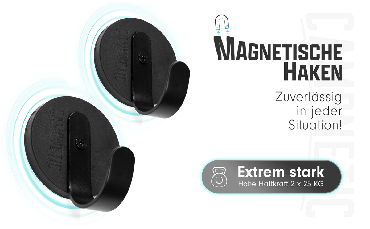 Magnetische Haken im 2er Set - groß