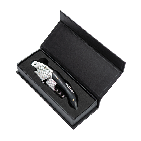 Vanlife Weinöffner von Campnetic – praktisches Accessoire für Camping und Reisemobile.