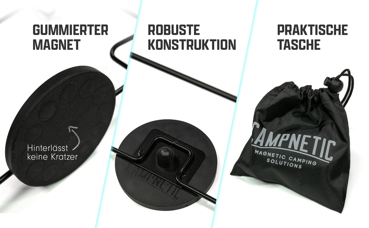 Support magnétique pour sacs poubelle
