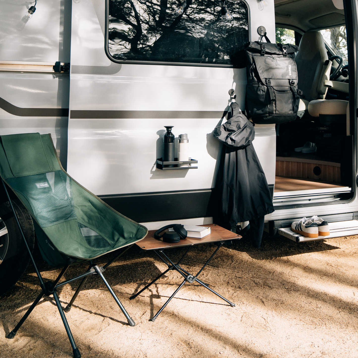 magnetisches körbchen gewürzregal regal vanlife campingzubehör