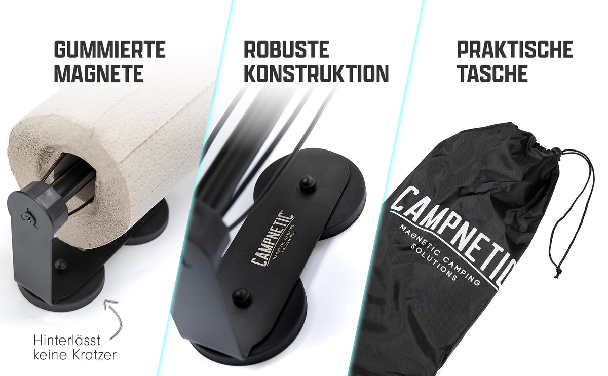 Porte-rouleau de cuisine magnétique