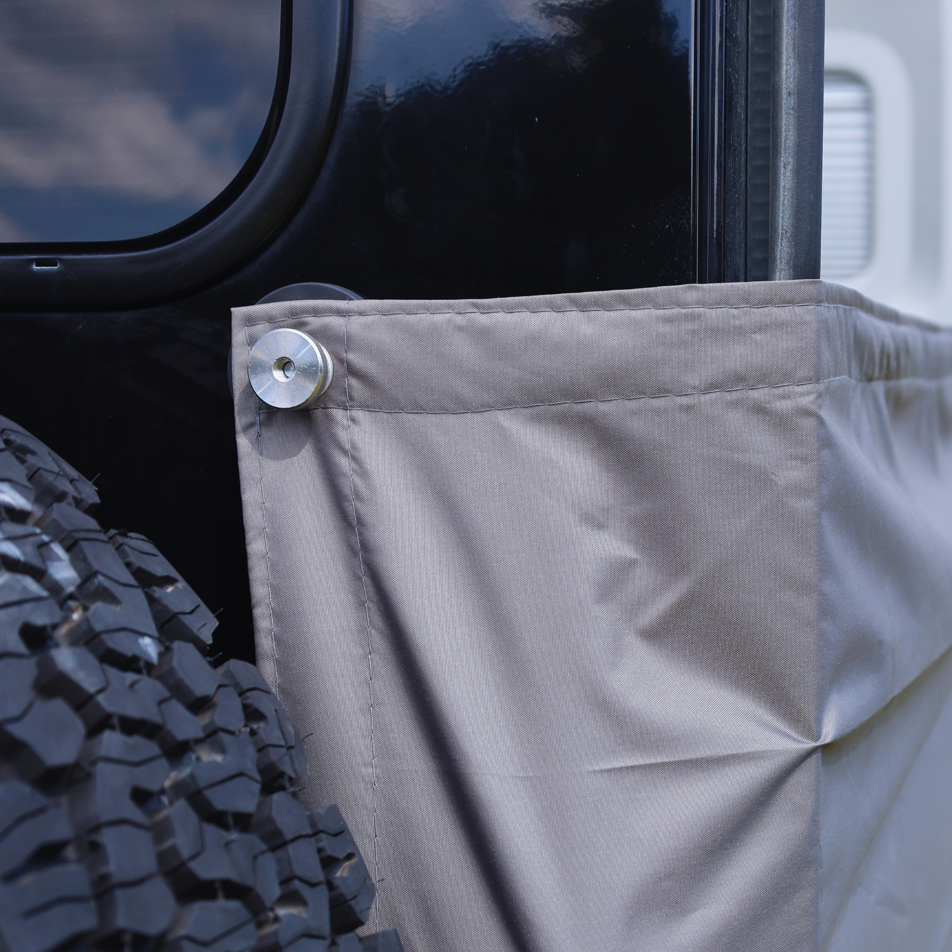 duschvorhang camping Sichtschutz / Duschvorhang mit Magnethalterung für Kastenwagen – Campnetic