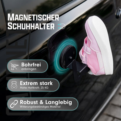 Magnetischer Schuhhalter für Camper – starker Magnet mit gummierter Oberfläche für Vanlife und Camping