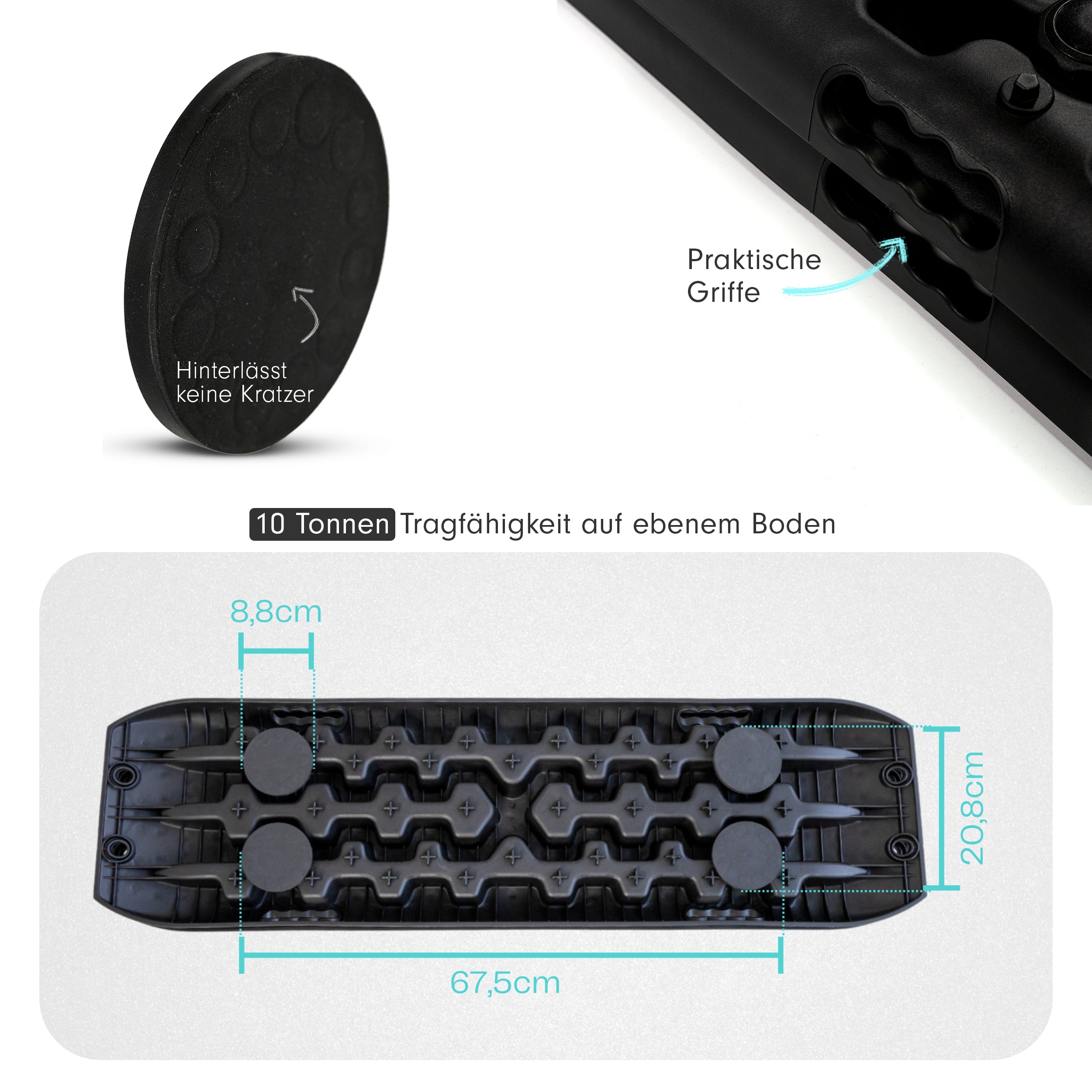 Campnetic magnetische Sandboards Sandbleche Magnethalterung Offroad