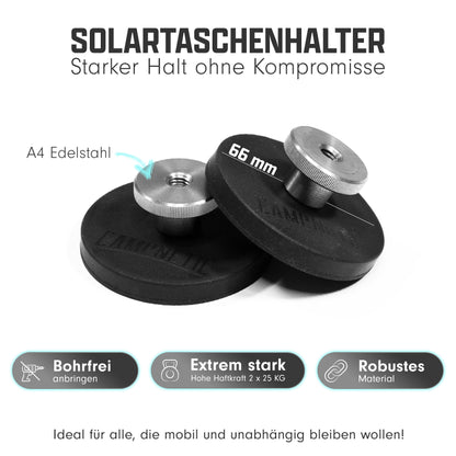 magnetischer solartaschenhalter solartaschen magnet magnetisch solartaschenmagnet halterung solartaschen magnetisch