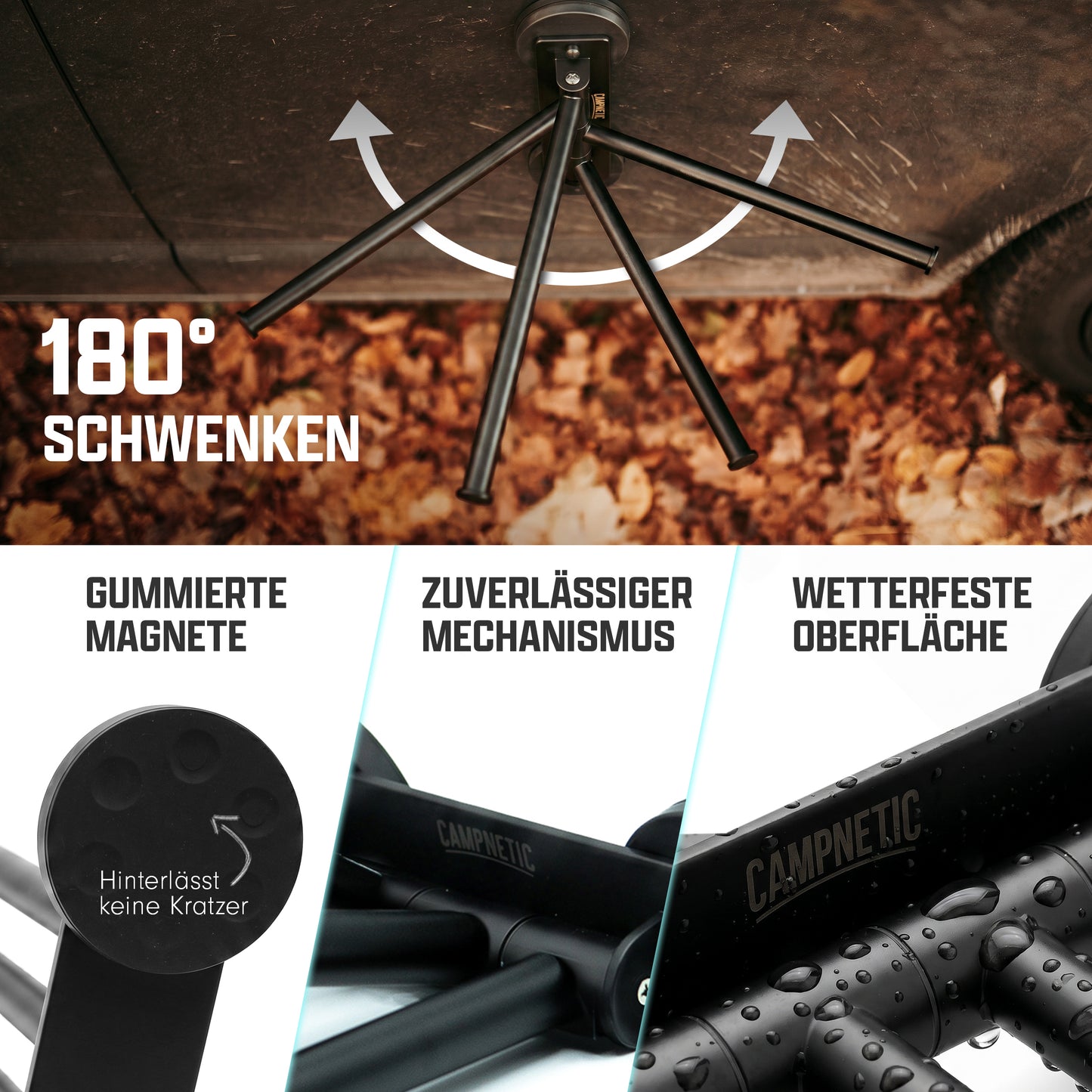 Magnetischer Handtuchhalter für Vanlife und Wohnmobil mit starken Magneten
