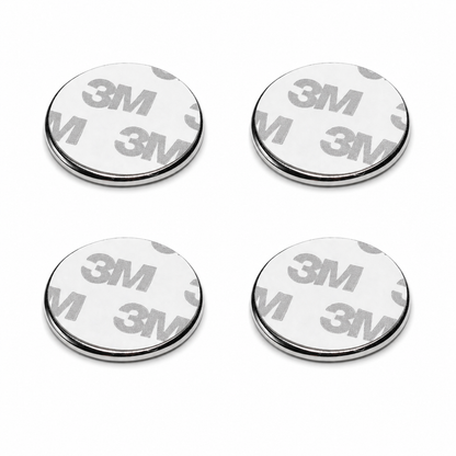 Selbstklebende Magnete mit 3M Klebefolie im 4er Set – starke Klebemagnete für Camper und Vanlife