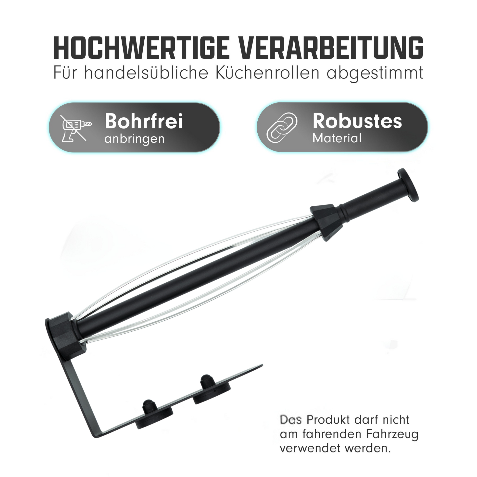 Magnetischer Küchenrollenhalter von Campnetic Infografik