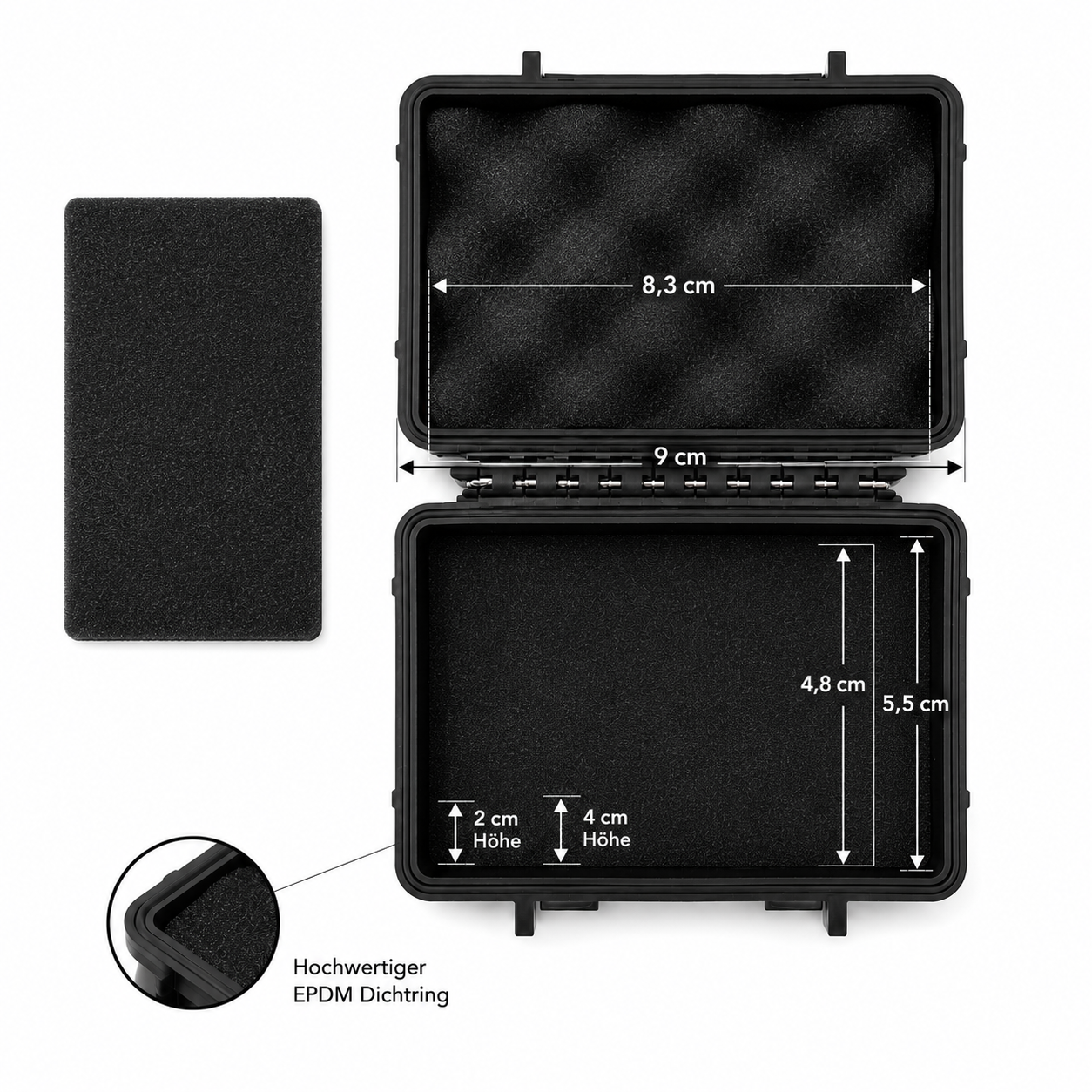 GPS Tracker Box mit starken Magneten zur versteckten Montage am Camper oder Wohnmobil