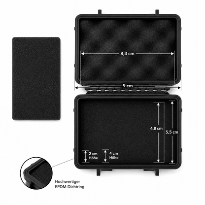 GPS Tracker Box mit starken Magneten zur versteckten Montage am Camper oder Wohnmobil