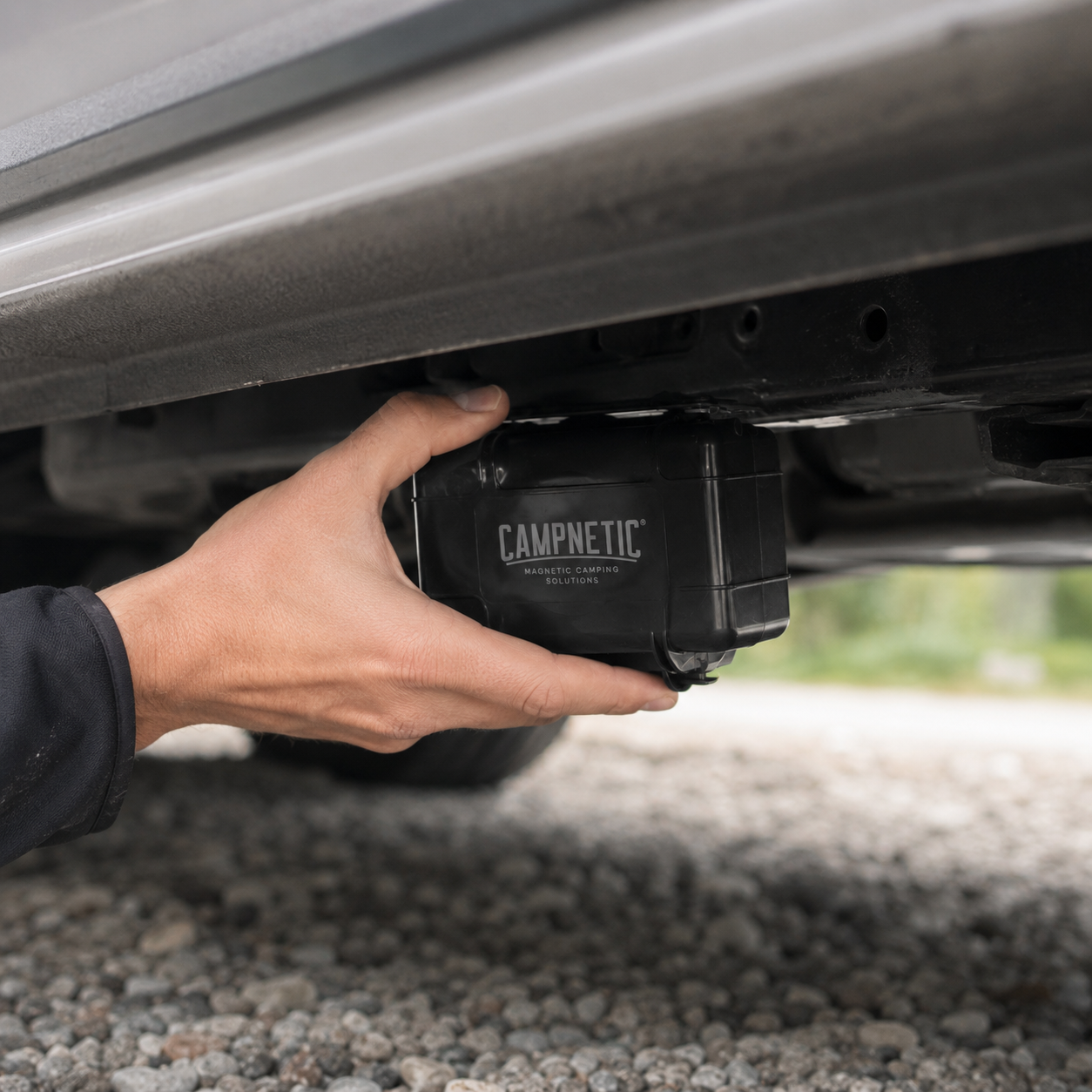 Schlüsselbox mit Magnet für Camping und Vanlife zur sicheren Aufbewahrung von Ersatzschlüsseln