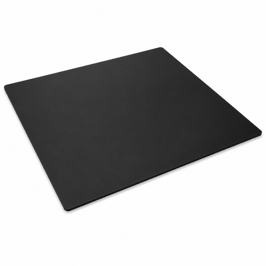 Campnatic Metallpad selbstklebend 30x30 cm in Schwarz – Einzelansicht