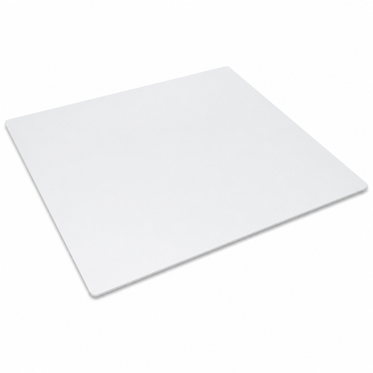 Campnatic Metallpad selbstklebend 30x30 cm in Weiß – Einzelansicht