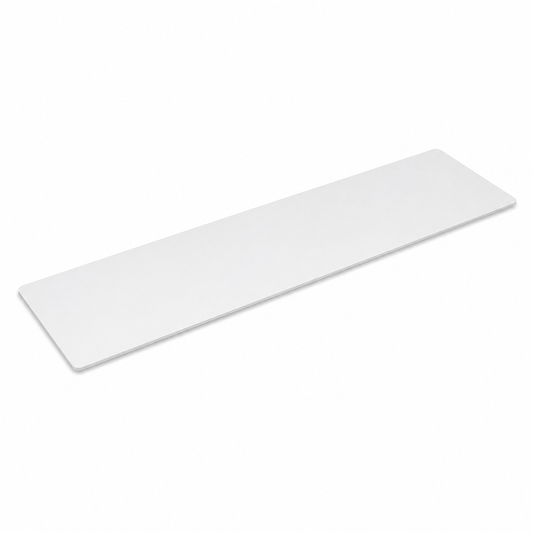 Campnatic Metallpad selbstklebend 30x7 cm in Weiß – Einzelansicht