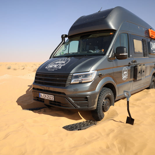 Sandboards aus stabilem Kunststoffmaterial – Traglast bis 10 Tonnen, perfekt fürs Gelände