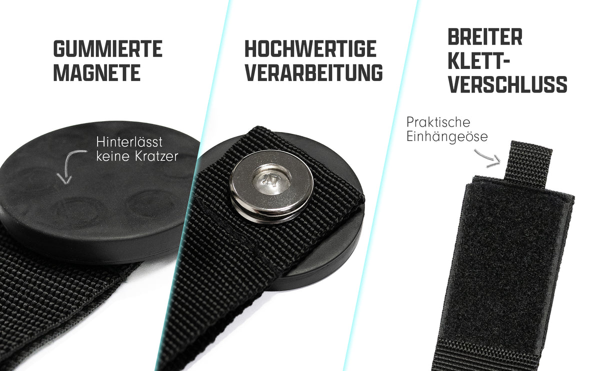 Support magnétique à boucle - lot de 2
