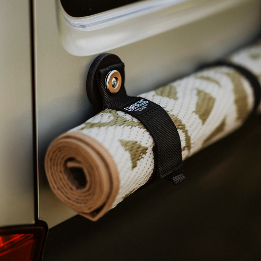 Magnetischer Schlaufenhalter mit Klettverschluss für Vanlife und Camping