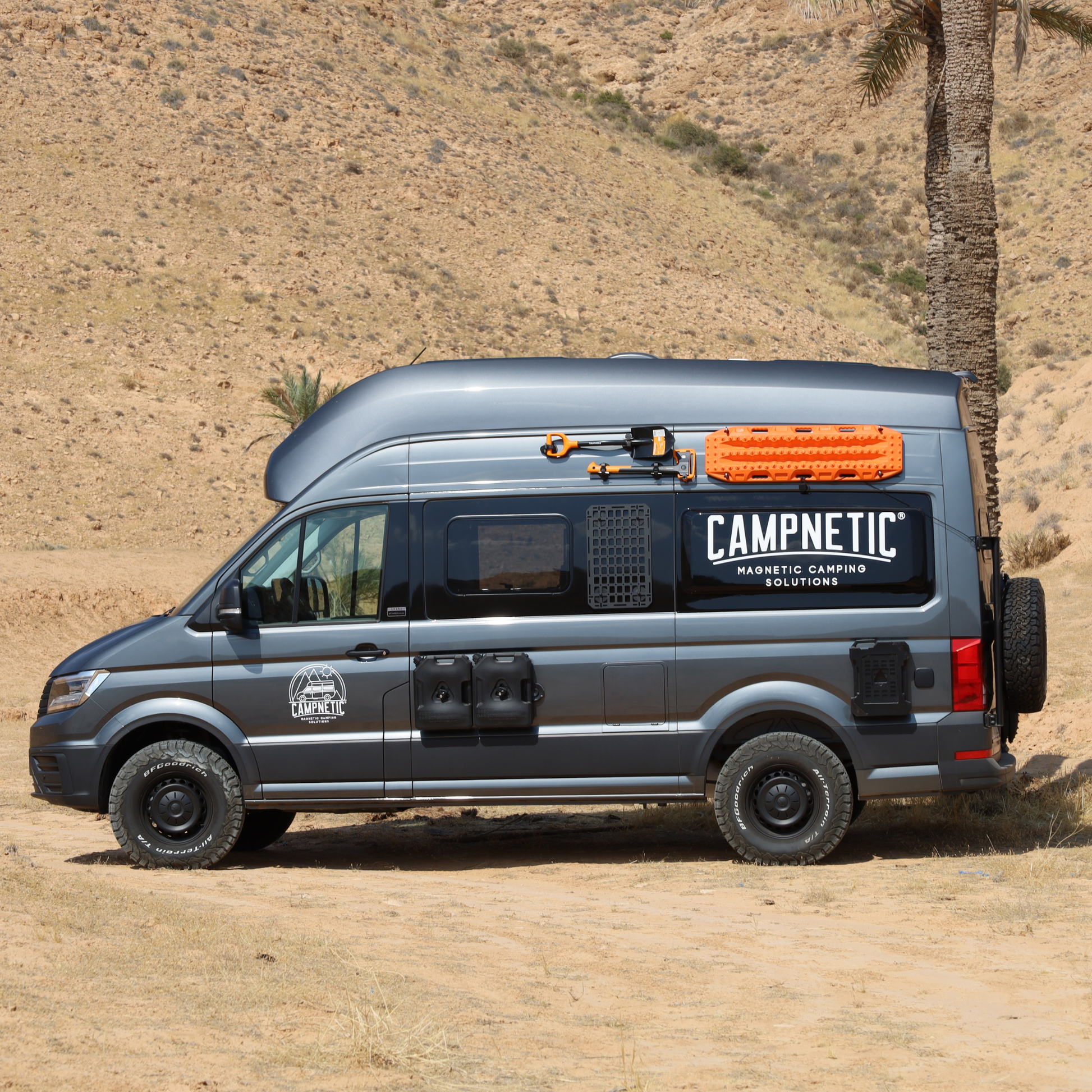 Magnetischer Benzinkanister für selbst ausgebaute Camper