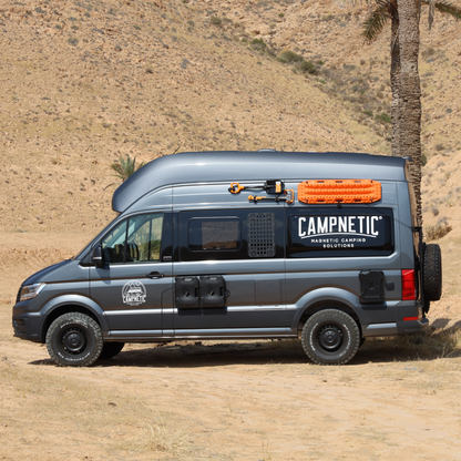 Magnetischer Benzinkanister für selbst ausgebaute Camper