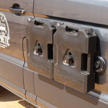 Ordnungslösung Benzinkanister für Camper