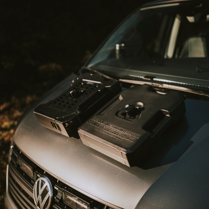 Benzinkanister als Camping Zubehör für Vans