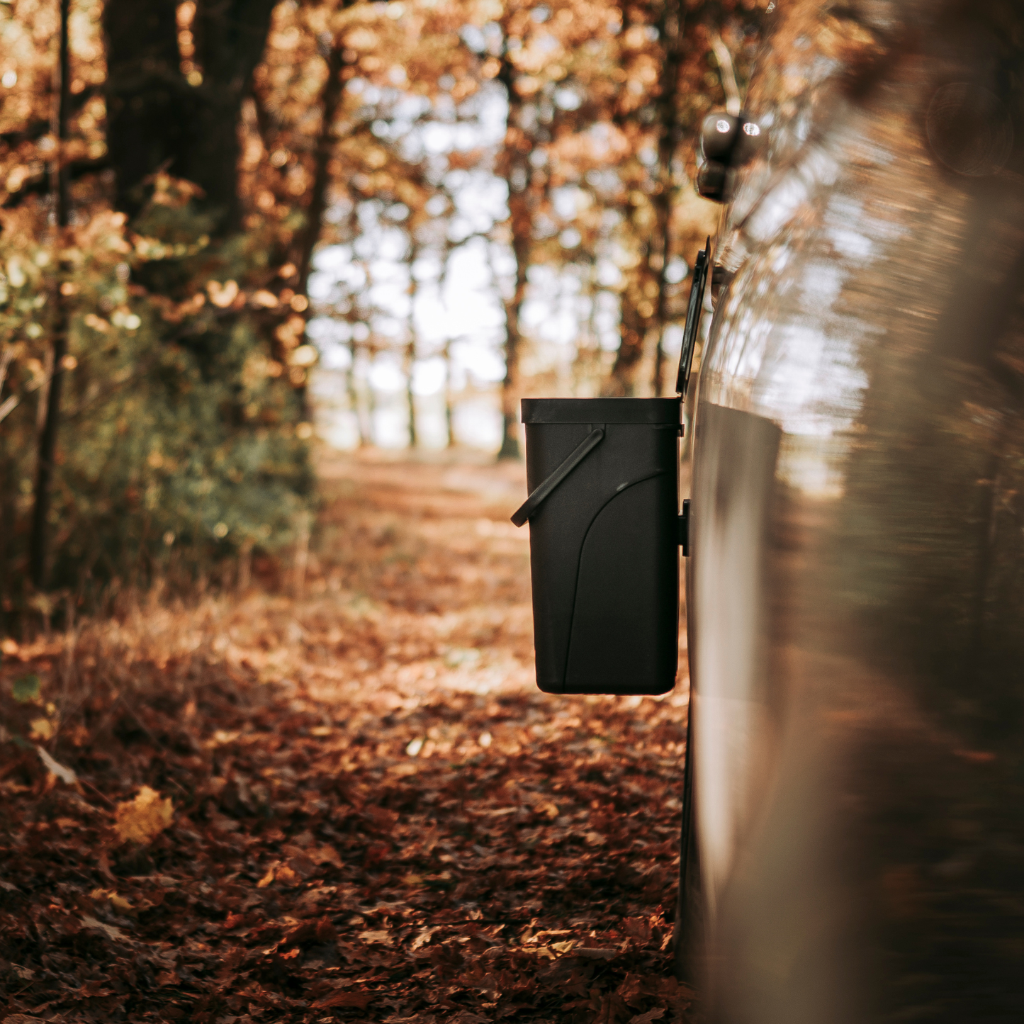 Magnetischer Campnetic Abfallbehälter für Kastenwagen und Vanlife-Küchenmodule