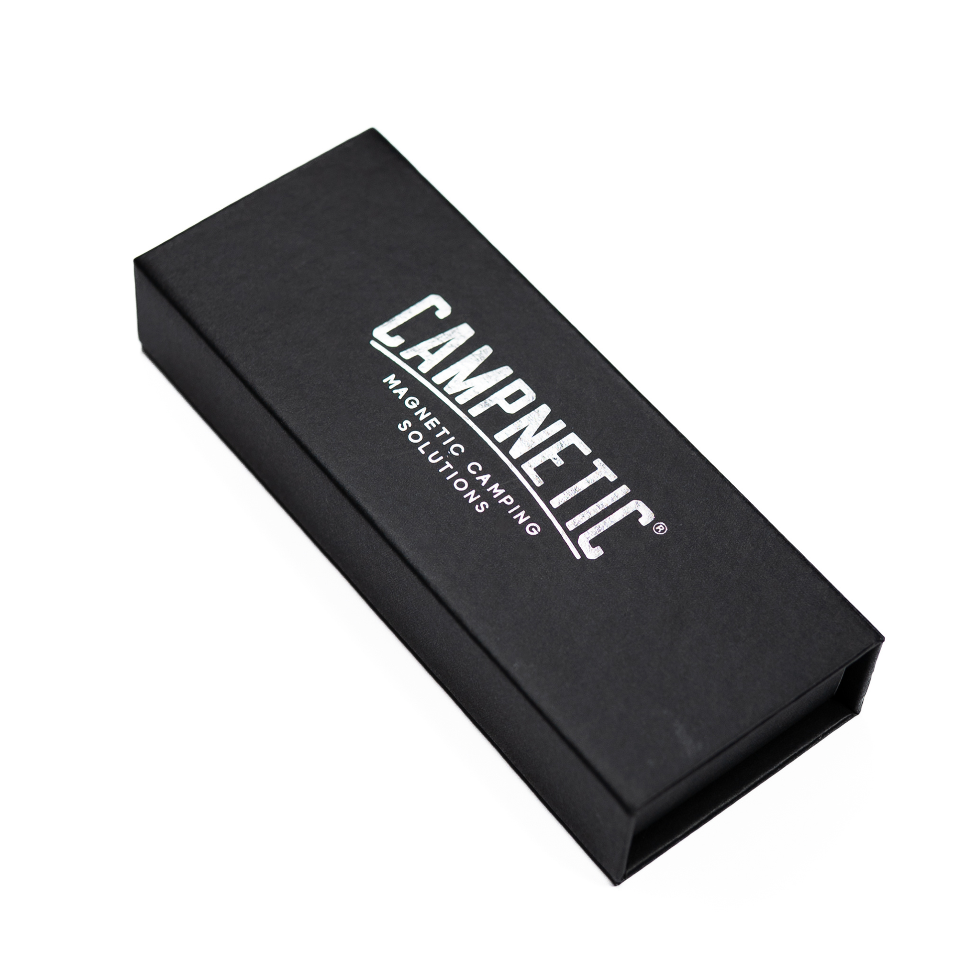 Campnetic Weinöffner in der magnetisch verschlossenen Packung – ergonomisch und benutzerfreundlich