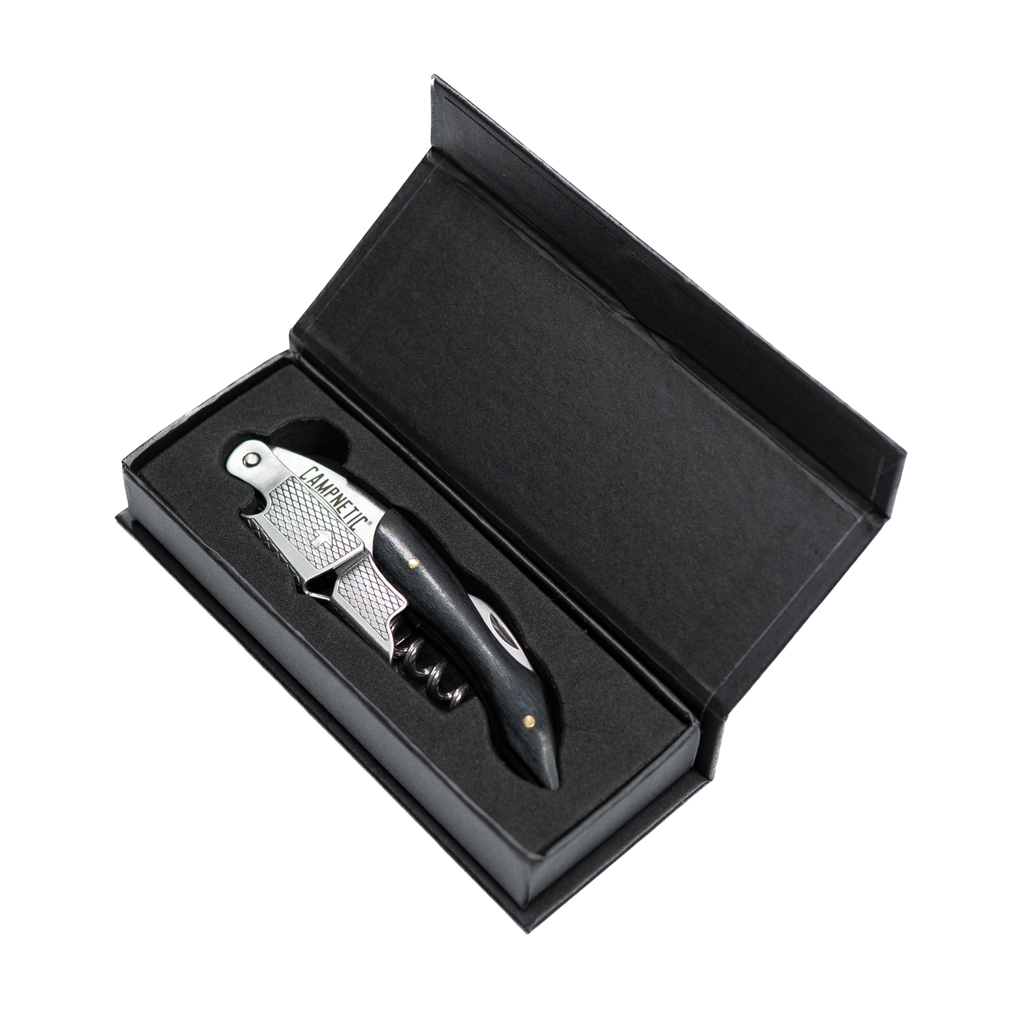 Vanlife Weinöffner von Campnetic – praktisches Accessoire für Camping und Reisemobile.