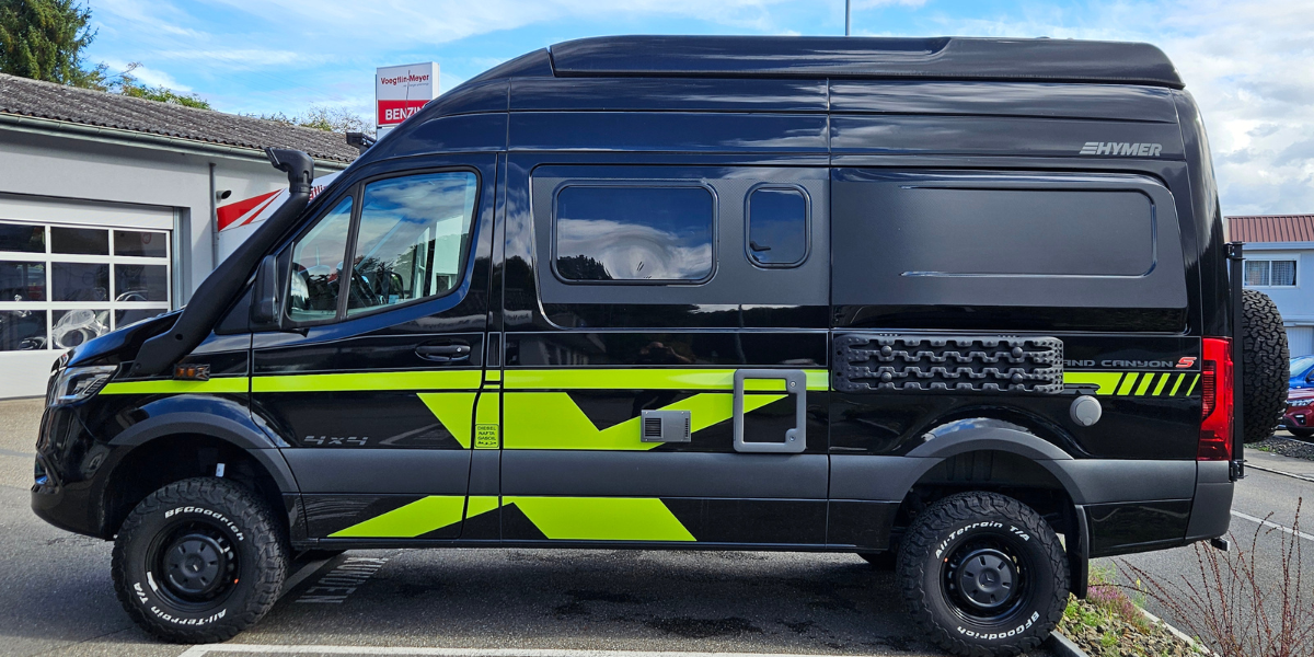 Hymer grand canyon s sandboards magnetisch