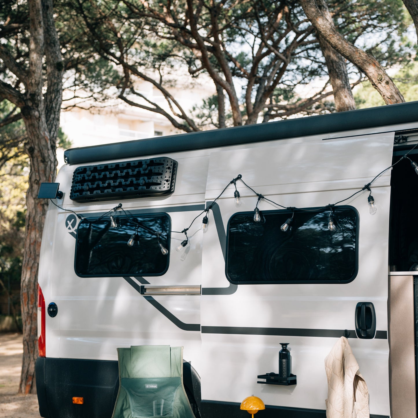 Campingzubehör lichterkette led solar camping