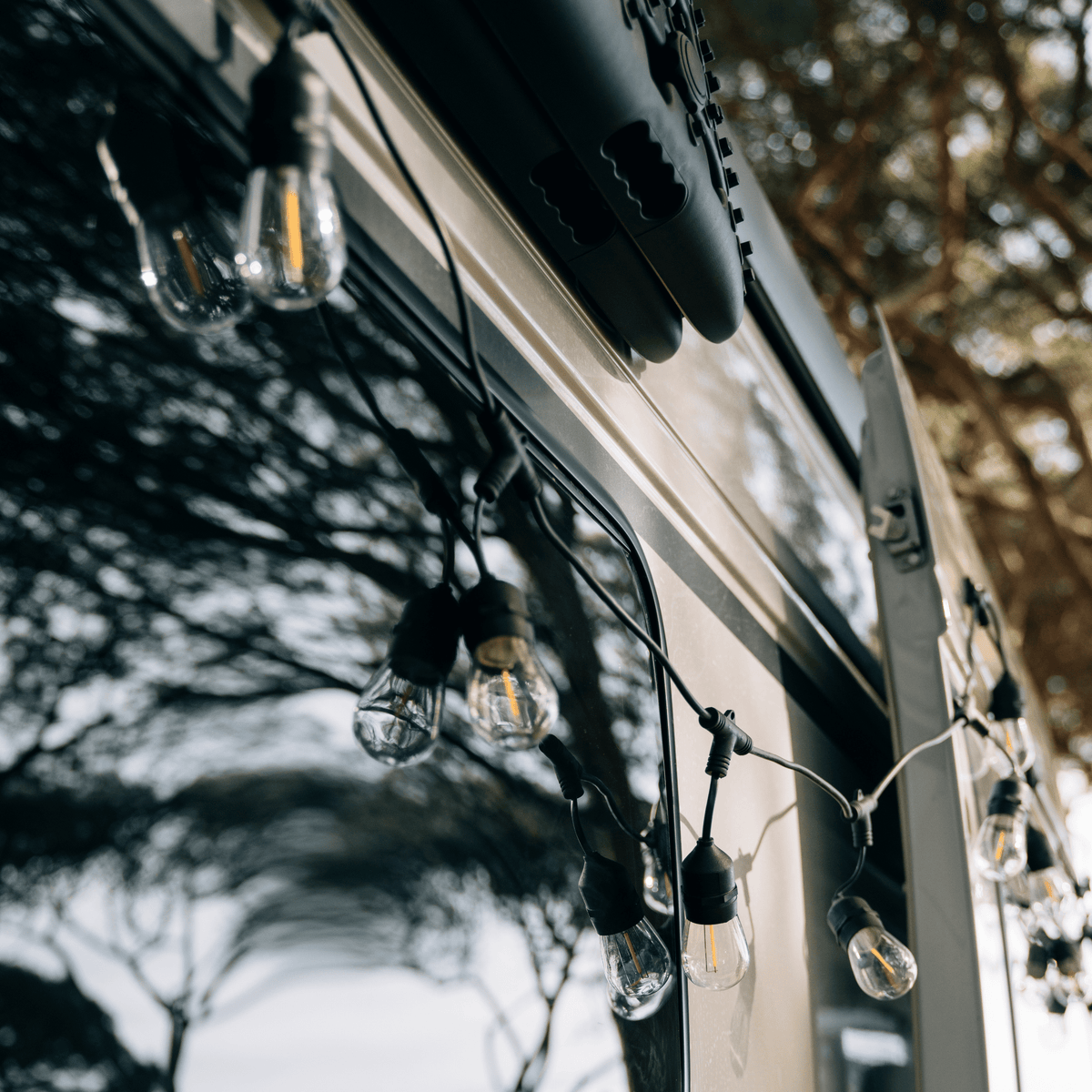 Camping String Lights with Solar Panel – 3.5 m