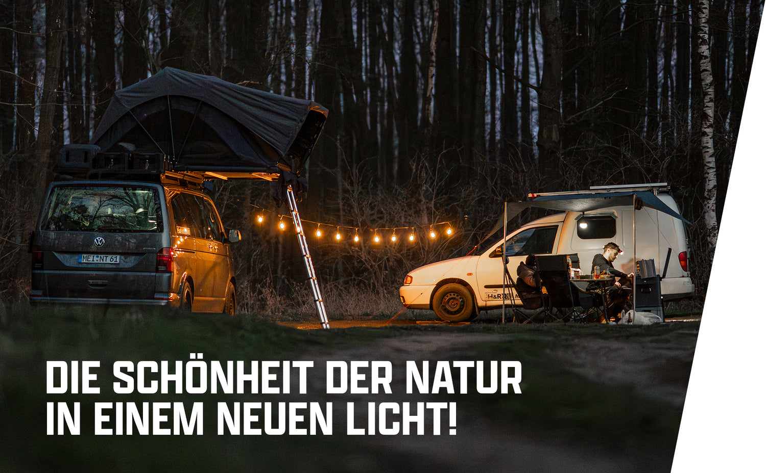 Camping String Lights with Solar Panel – 3.5 m