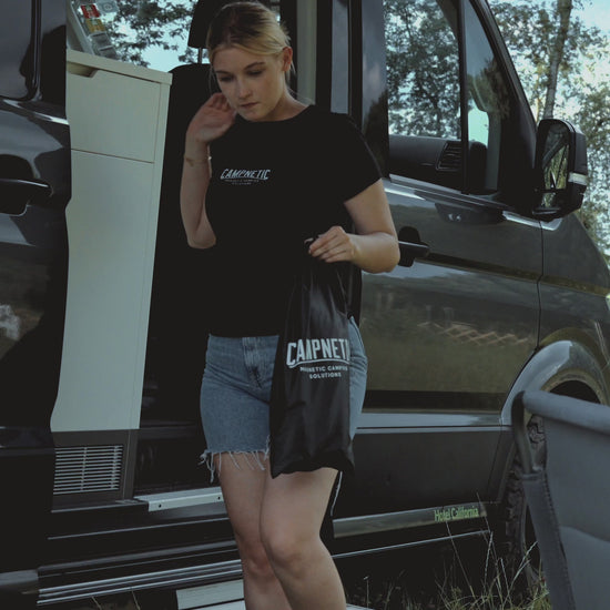 video duschvorhang camping hecktüren kastenwagen