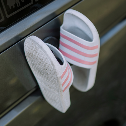 Magnetischer Schuhhalter am Fiat Ducato für Vanlife