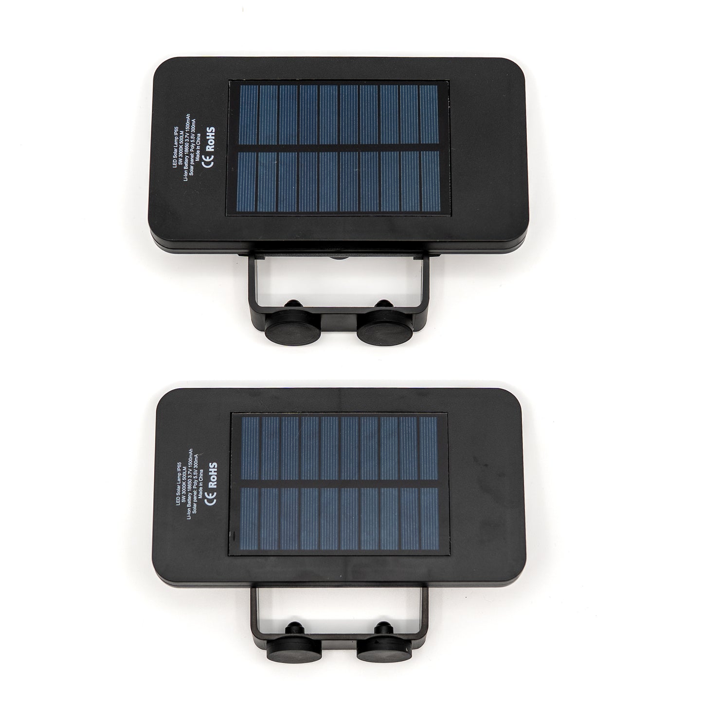 Solar Außenlampe im 2er Set mit starkem Magnet und Bewegungsmelder für Nachtbeleuchtung
