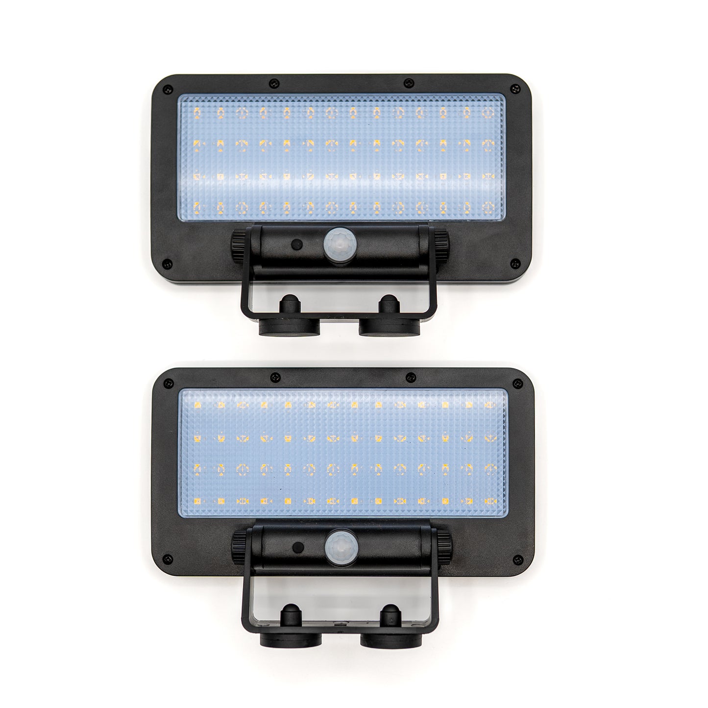 wasserfeste LED Solarlampe mit Magnetbefestigung und Sensor im Doppelpack