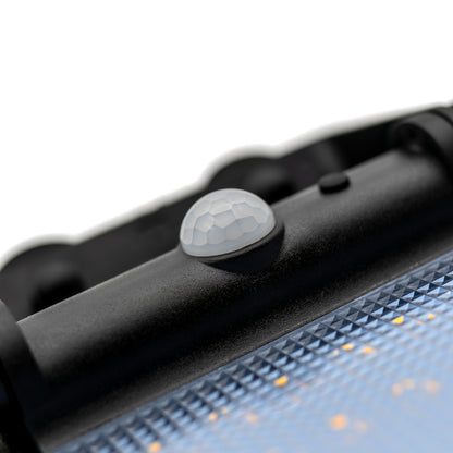 Solar Licht mit Bewegungssensor im Doppelset – flexible Magnetmontage
